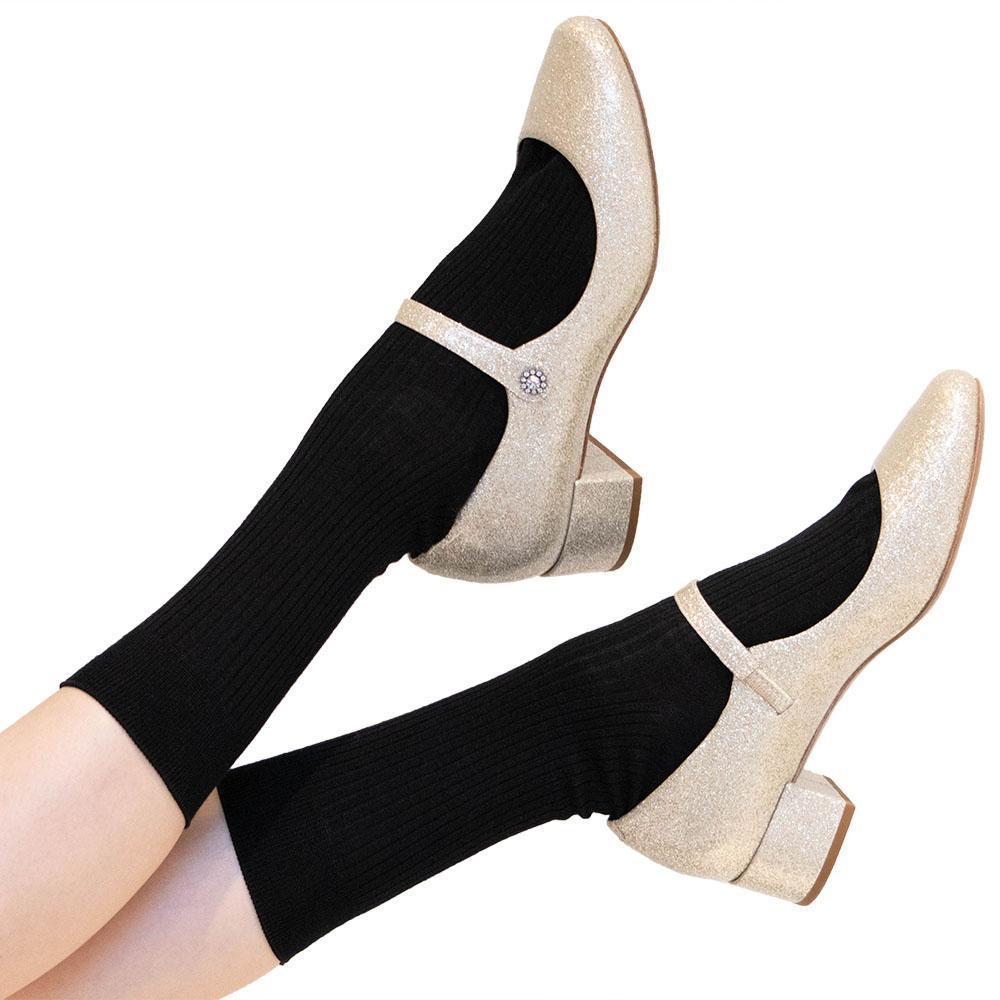 Wool Standard Socks-LEGWEAR-kiwandakiwanda-Black-kiwandakiwanda