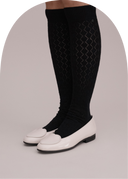 Diamond Wholegarment Over-Knee Socks