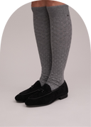 Diamond Wholegarment Over-Knee Socks