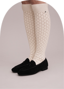Diamond Wholegarment Over-Knee Socks