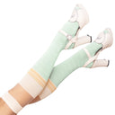 Cassis Orange Knee-High Socks