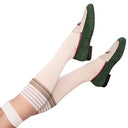 Cassis Orange Knee-High Socks