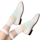 Cassis Orange Socks