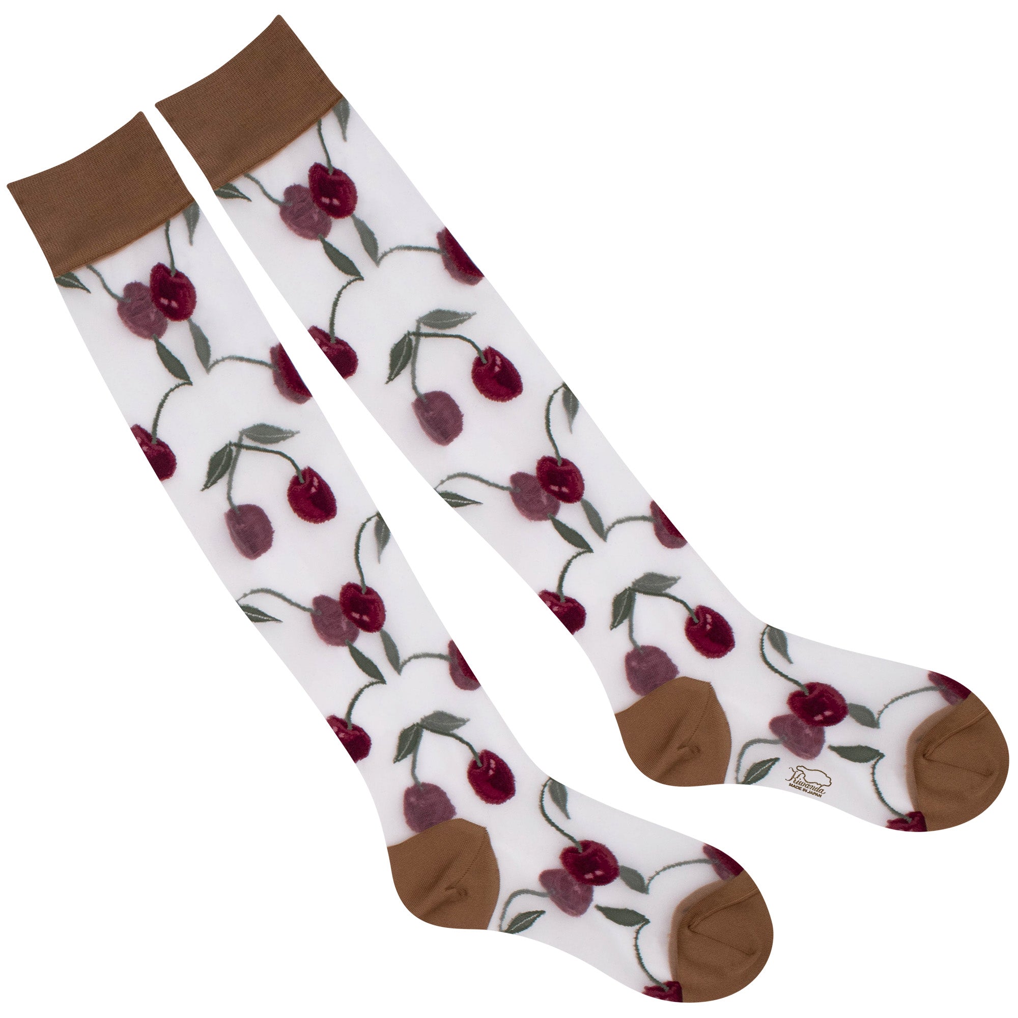 Cherry Knee-High Socks