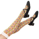 Neon Knee-High Socks