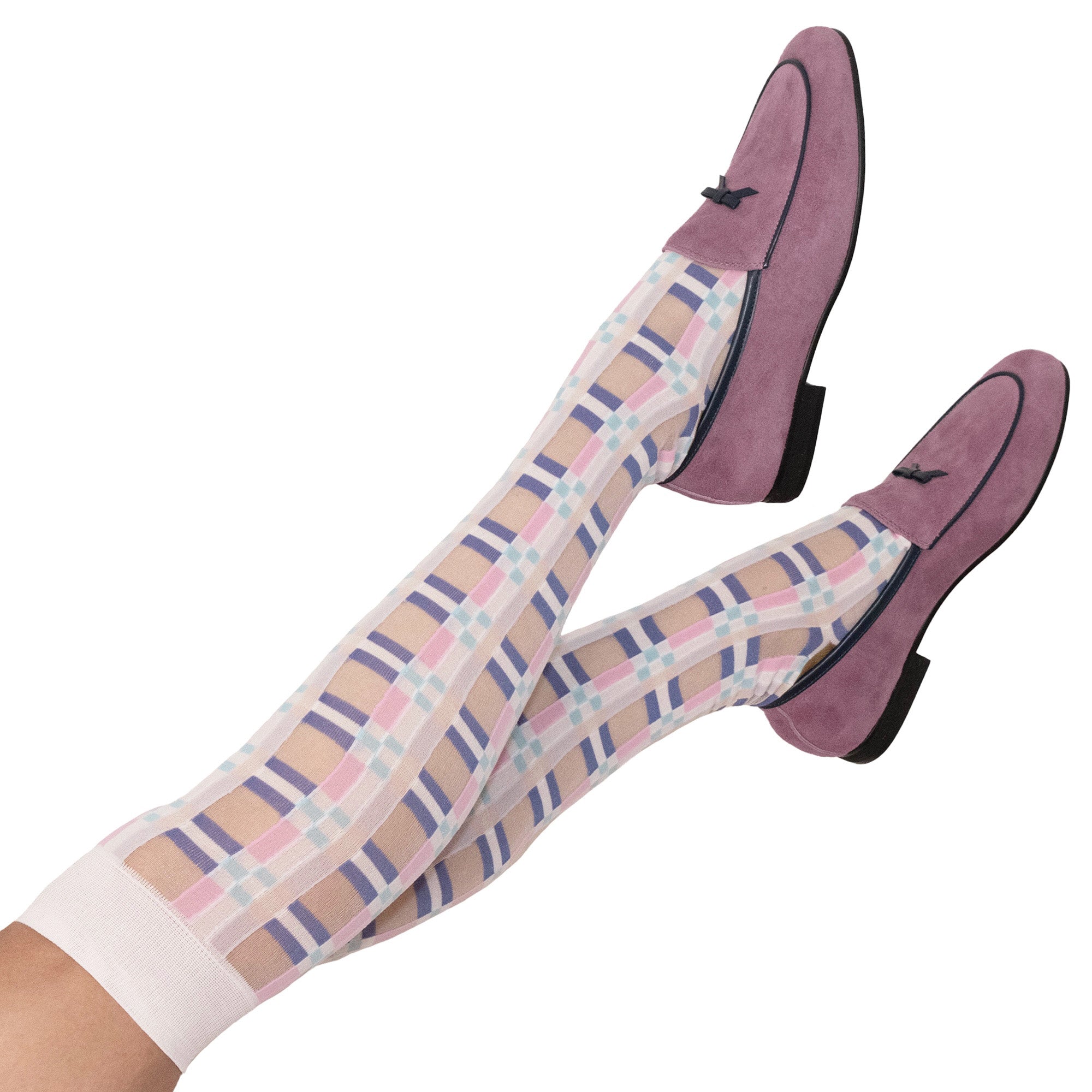 Neon Knee-High Socks
