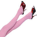 Color Rib Standard Tights