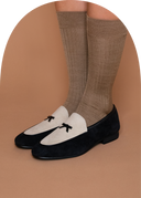 Silk Rib Standard Socks