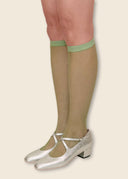 Fishnet Knee-High Socks