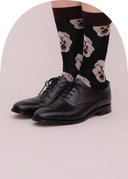 Pansy Genderless Socks