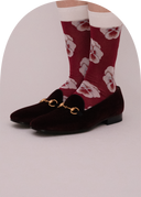Pansy Genderless Socks