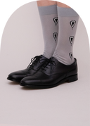 Red Queen Genderless Socks