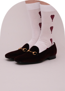 Red Queen Genderless Socks