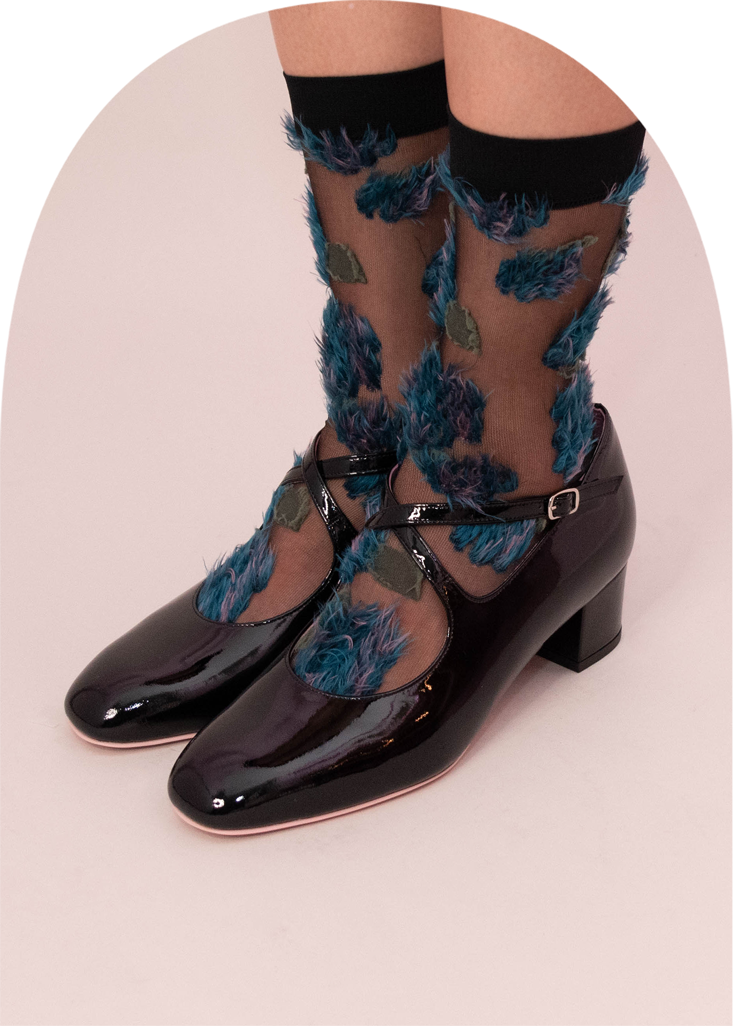 キワンダ　お花　ソックス Orchid Genderless Socks – kiwandakiwanda