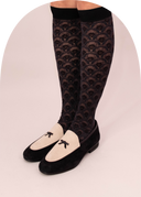 Peacock Knee-High Socks