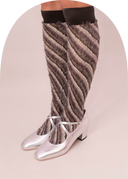 Poodle Knee-High Socks