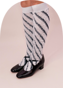 Poodle Knee-High Socks