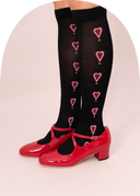 Red Queen Knee-High Socks