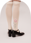 Rose Knee-High Socks