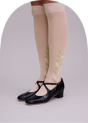 Lily of the Valley Knee-High Socks