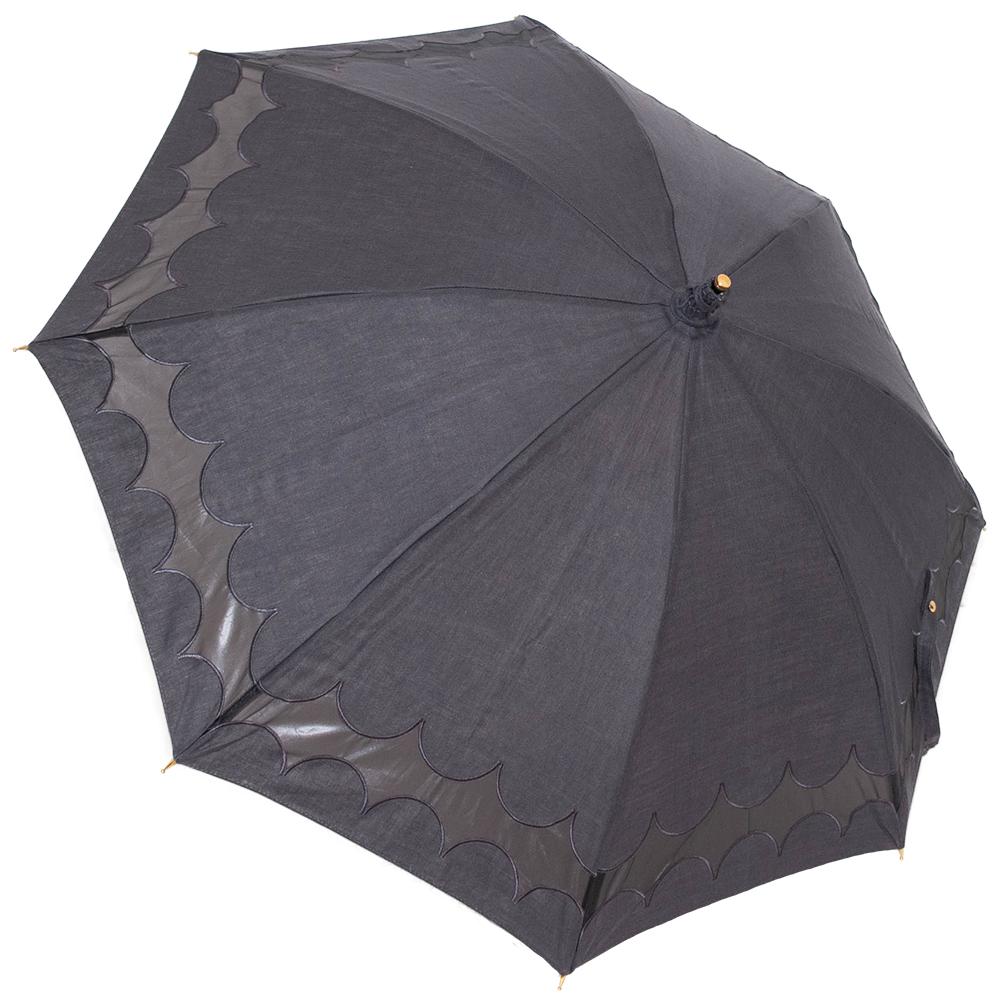 Alice Linen 47cm-UMBRELLA-kiwandakiwanda-Charcoal-kiwandakiwanda