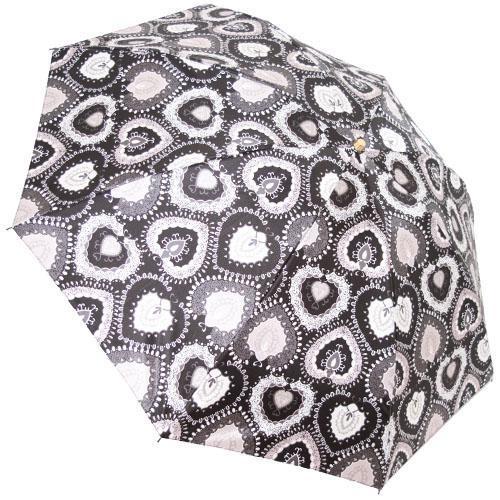 Oriental Heart Folding 50cm-UMBRELLA-kiwandakiwanda-Black-kiwandakiwanda