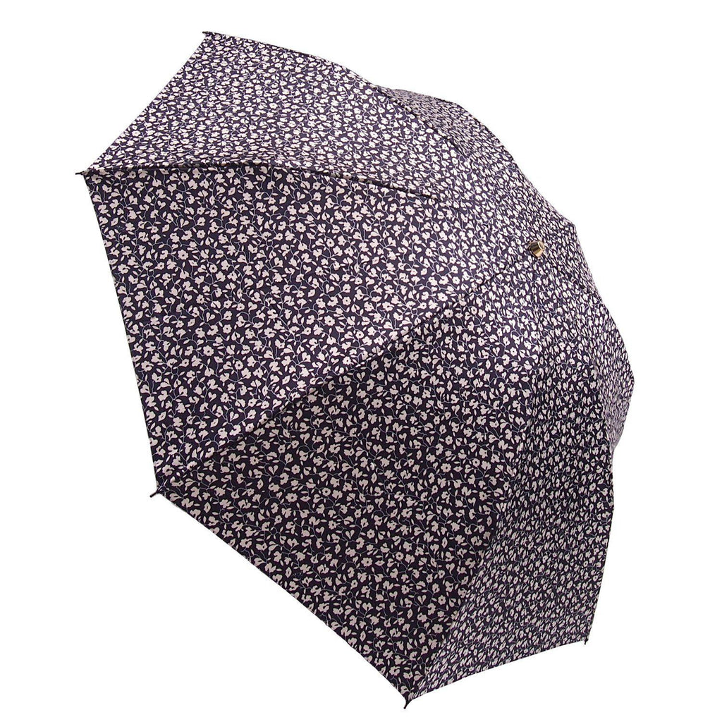 Petite Flower Folding 50cm-UMBRELLA-kiwandakiwanda-Navy-kiwandakiwanda