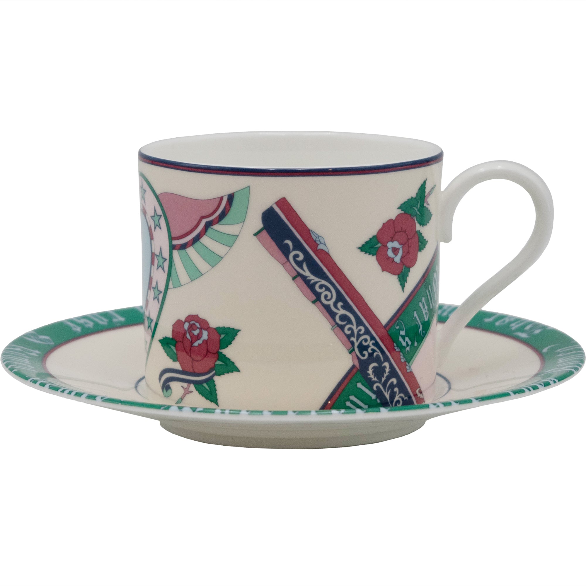 Cup&Saucer Romeo+Juliet Navy/Pink