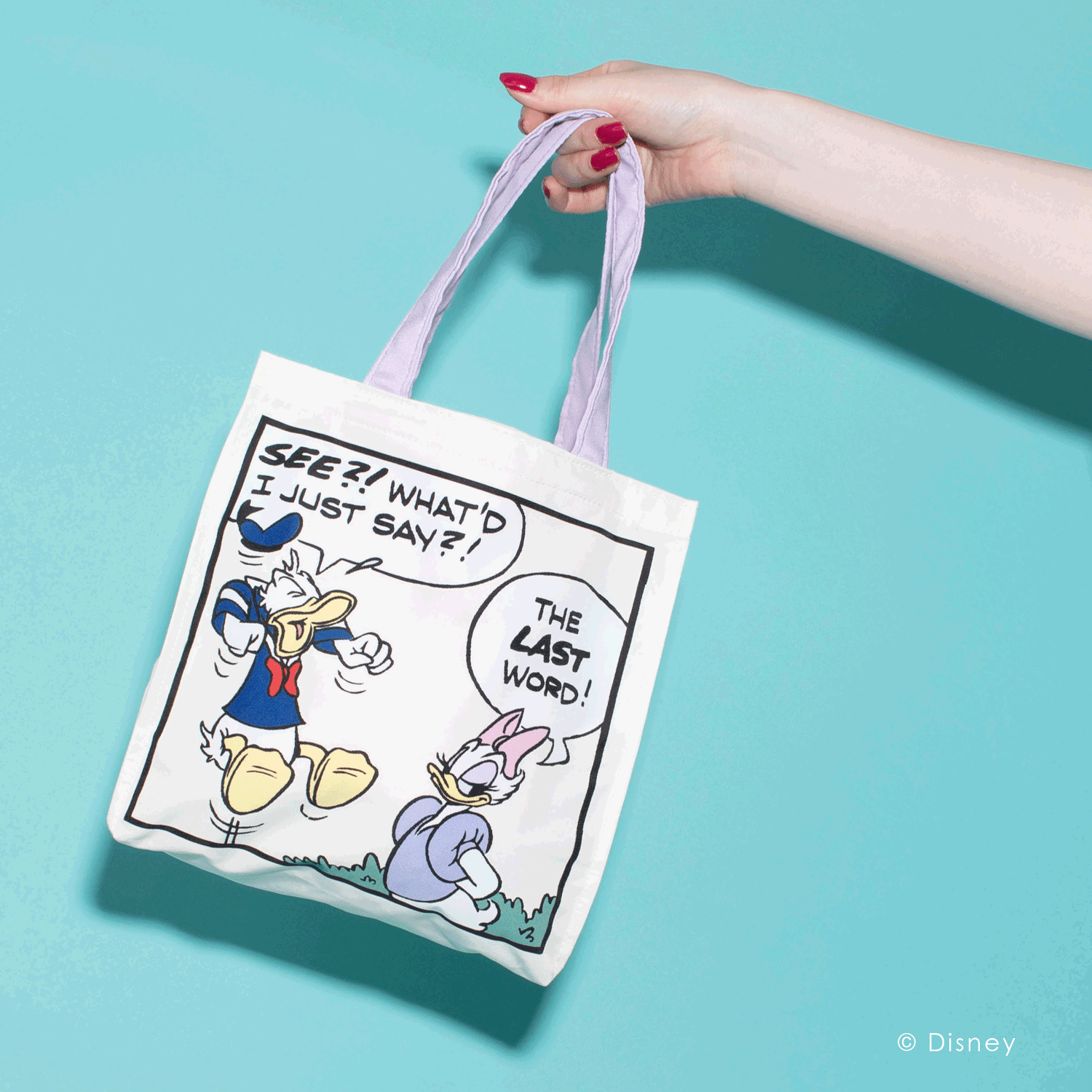 Donald Duck / Rain Tote Bag S