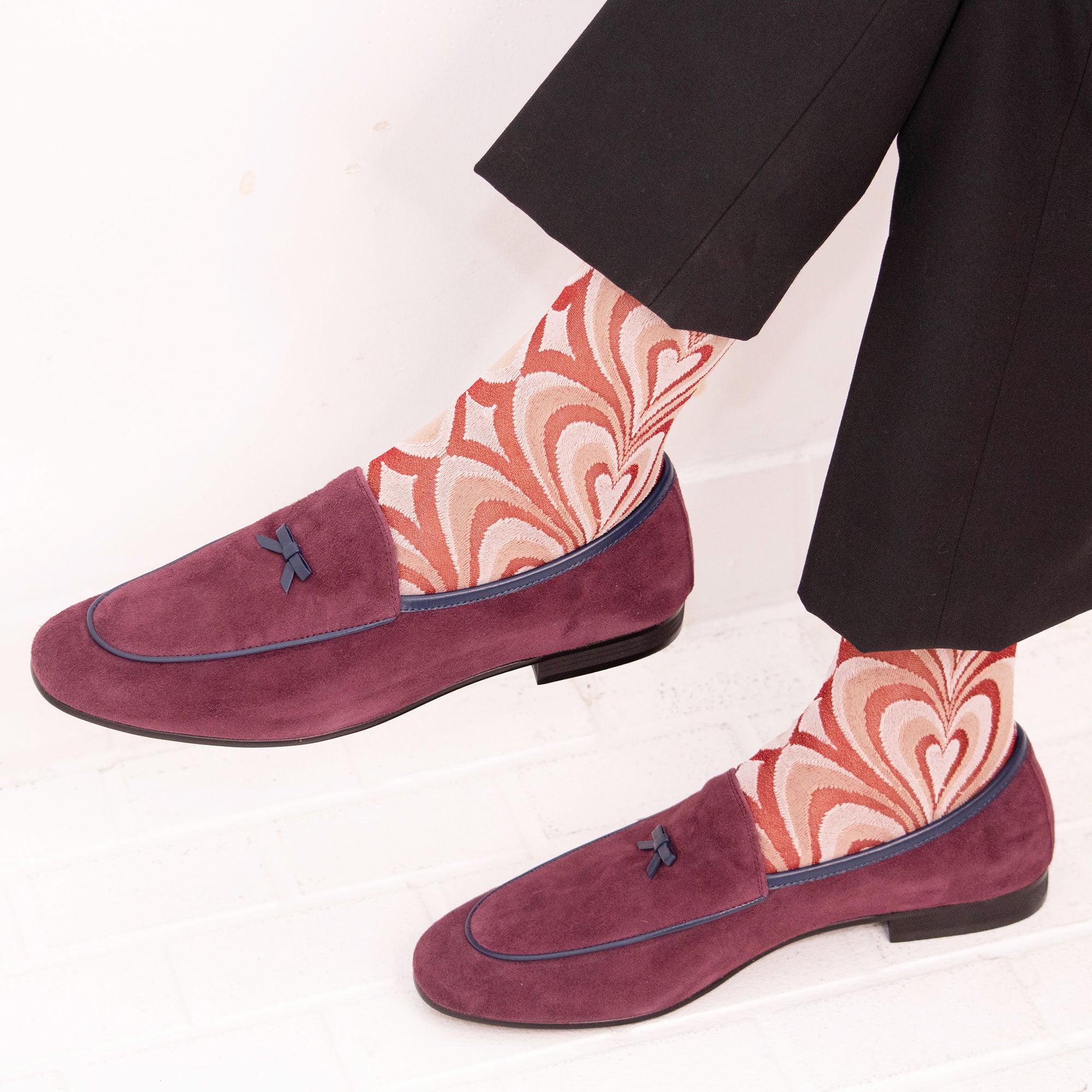 Psychedelic Love Genderless Socks – kiwandakiwanda Psychedelic Love Genderless Socks – kiwandakiwanda
