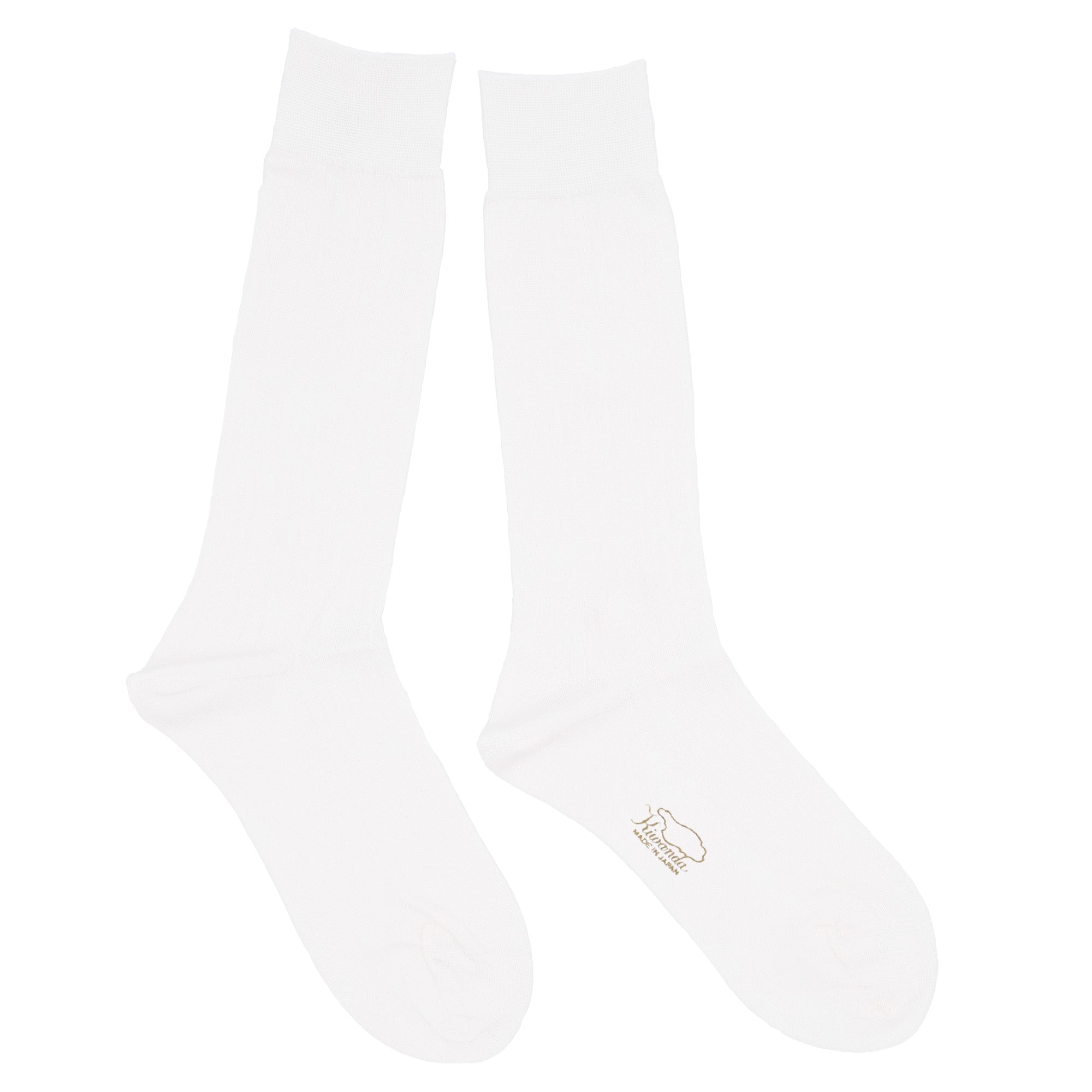 Silk Rib Standard Socks