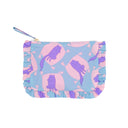 Queen's Cat Frill Cosmetic Bag