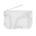 Big Strawberry Frill Cosmetic Bag M