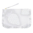 Big Strawberry Frill Cosmetic Bag L