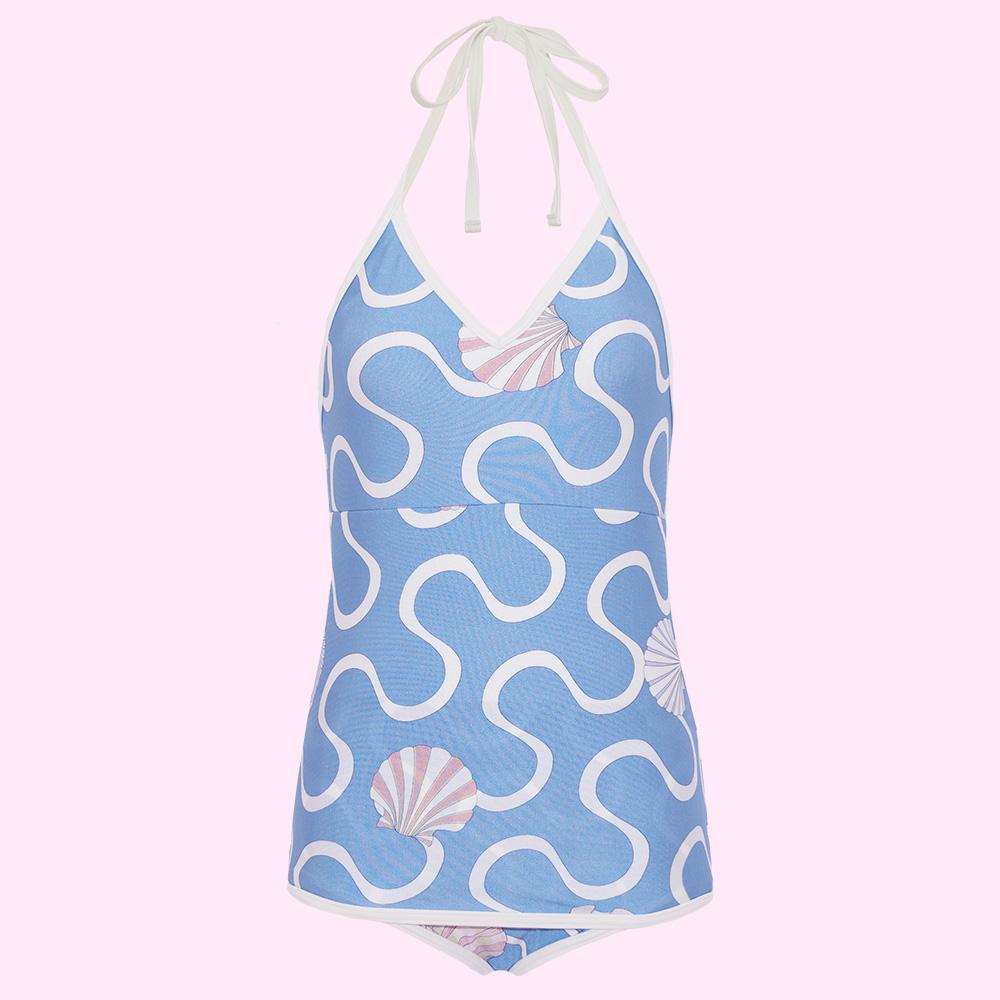 Anna Print Swimwear-SWIMWEAR-kiwandakiwanda-Shell-7S-kiwandakiwanda