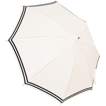 Anna Sailor 47cm-UMBRELLA-kiwandakiwanda-White×Black-kiwandakiwanda
