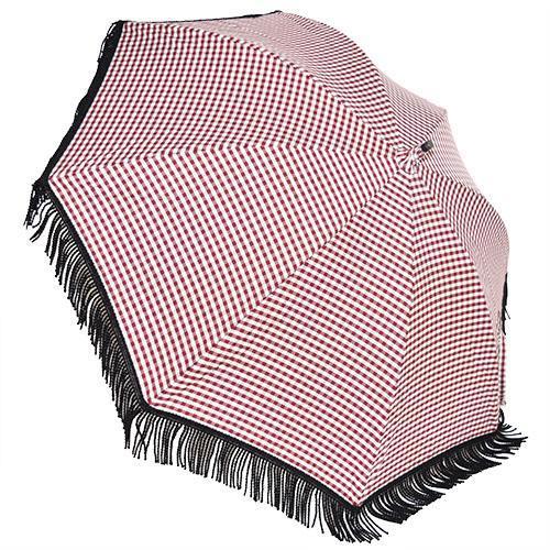 Audrey Gingham Check 43cm-UMBRELLA-kiwandakiwanda-Marron-kiwandakiwanda