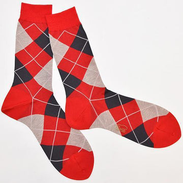 Barry Lyndon Mens Socks-LEGWEAR-kiwandakiwanda-Red-kiwandakiwanda