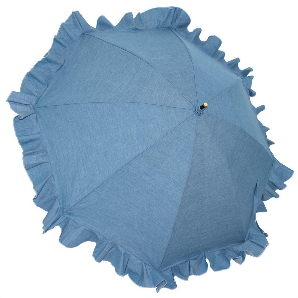 KiwandaKiwanda フリル日傘 B.B. Linen 47cm B.B. Denim 47cm – kiwandakiwanda