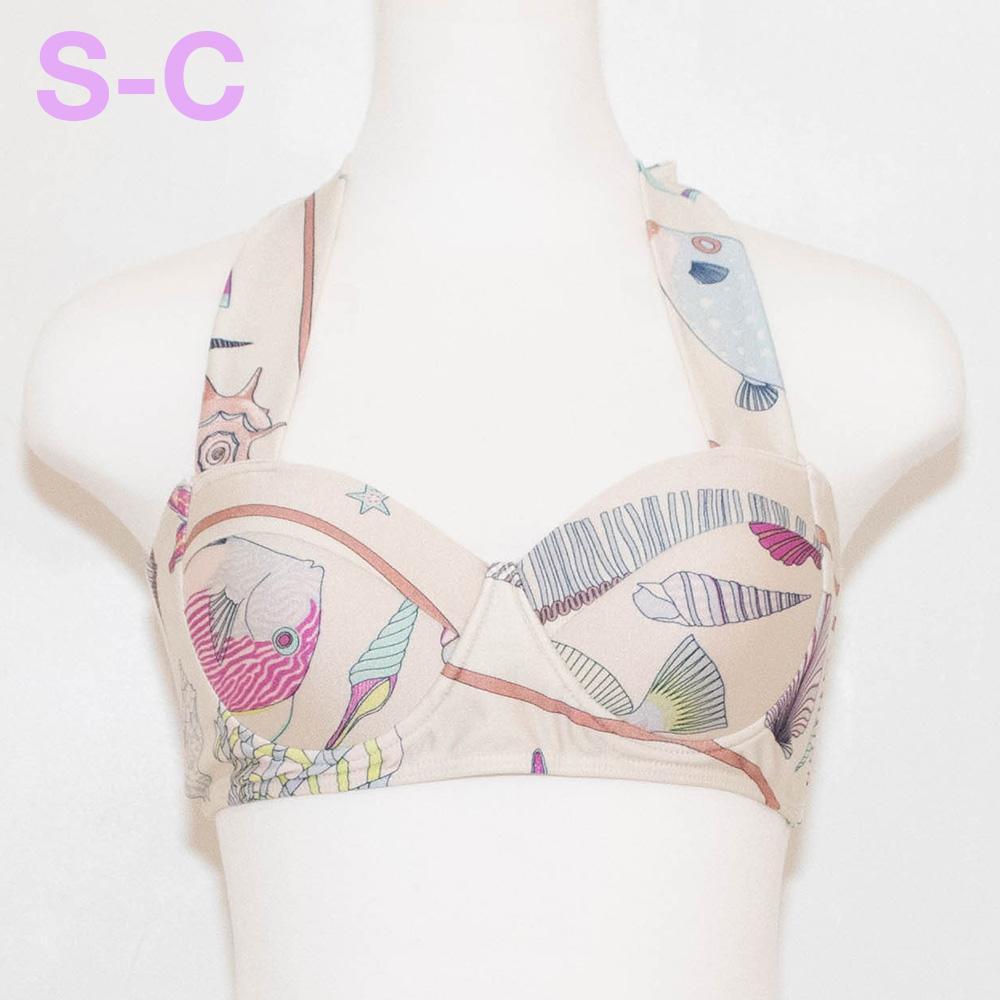 B.B. Print Swimwear-SWIMWEAR-kiwandakiwanda-La mer C-Pattern-S-kiwandakiwanda