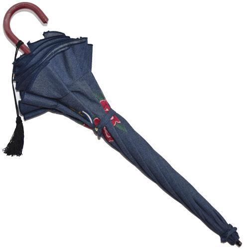 B.B. Rose Denim 47cm-UMBRELLA-kiwandakiwanda-kiwandakiwanda