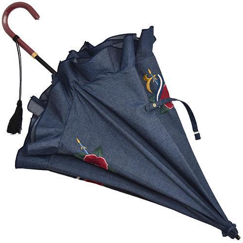 B.B. Rose Denim 47cm-UMBRELLA-kiwandakiwanda-kiwandakiwanda