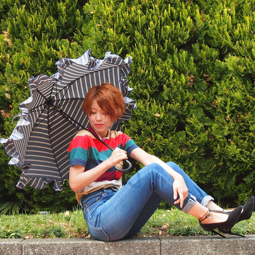 kiwanda kiwanda 傘　ギンガムチェック Marilyn Gingham Check Folding 50cm – kiwandakiwanda