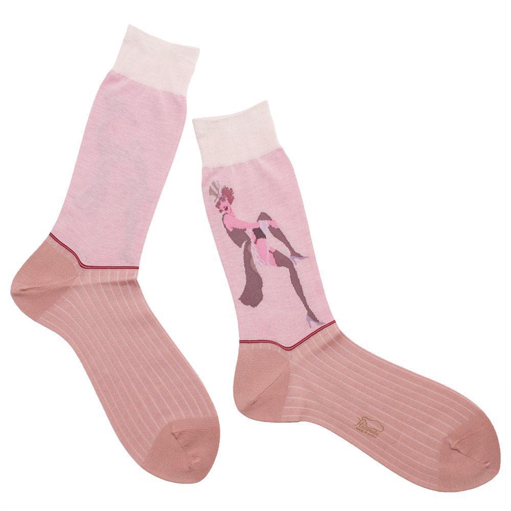 Blue Angel Mens Socks-LEGWEAR-kiwandakiwanda-Old Rose-kiwandakiwanda