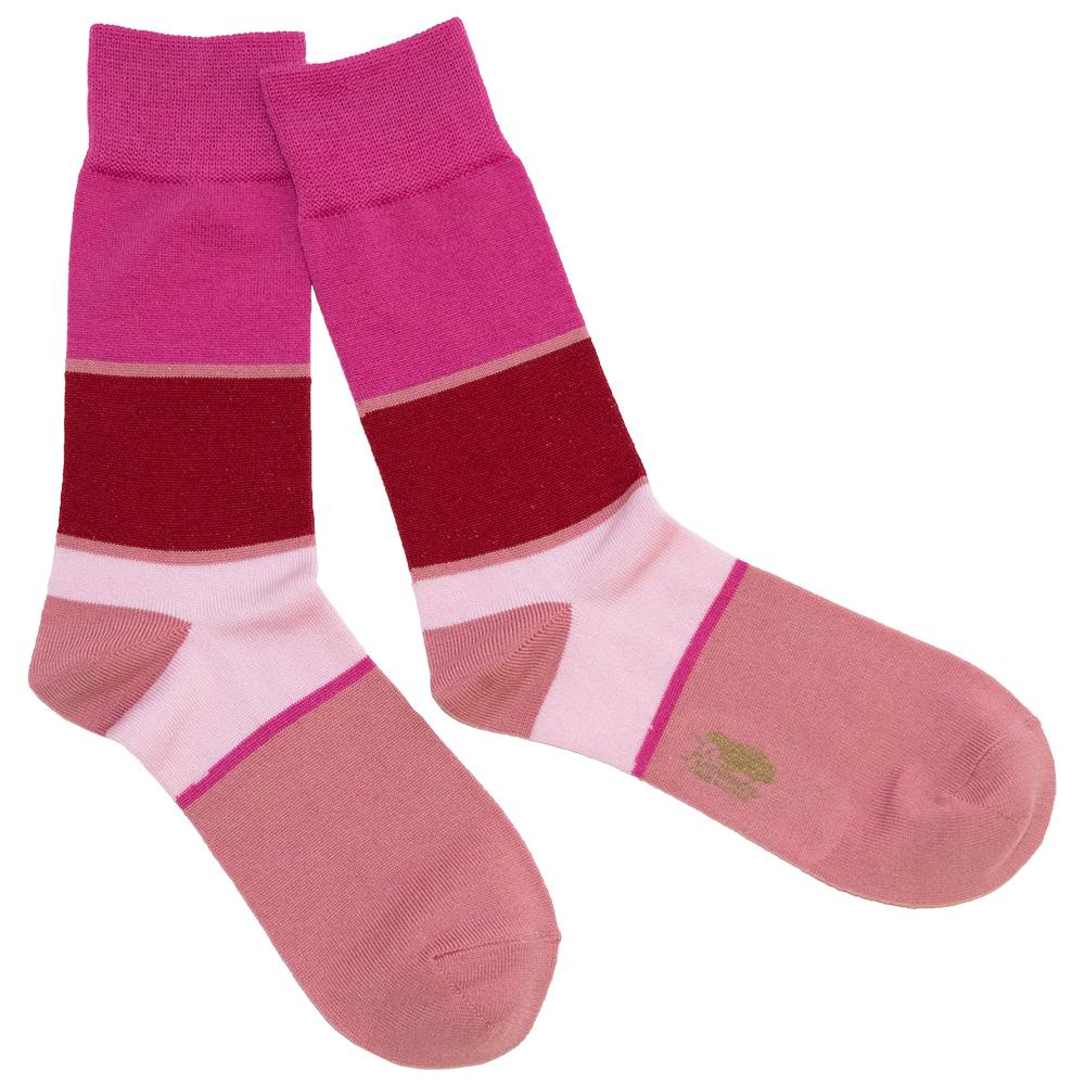 Border Mens Socks-LEGWEAR-kiwandakiwanda-Rose-kiwandakiwanda