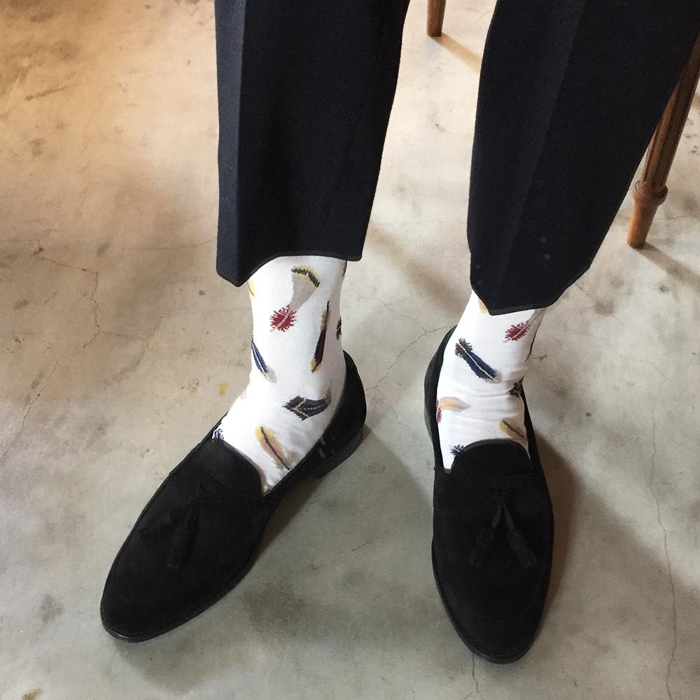 Feather Mens Socks-LEGWEAR-kiwandakiwanda-kiwandakiwanda