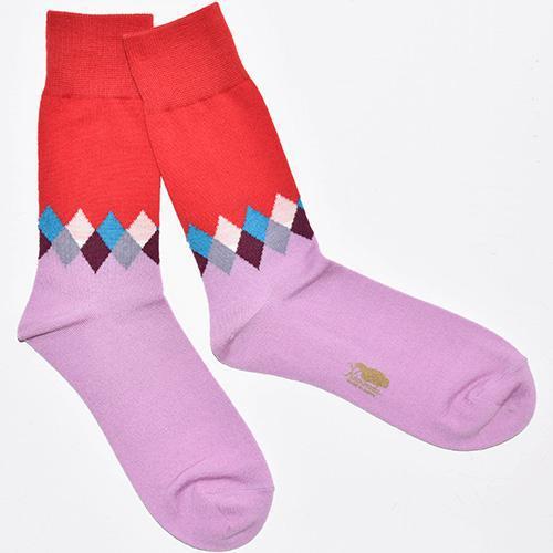 John Mens Socks-LEGWEAR-kiwandakiwanda-Red-kiwandakiwanda