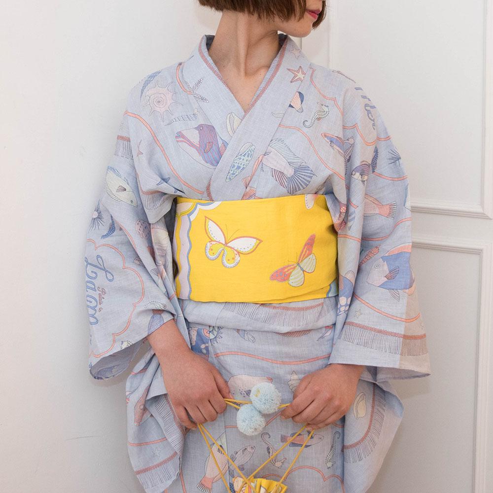 KIKIYUKATA La mer Aqua-WEAR-kiwandakiwanda-kiwandakiwanda