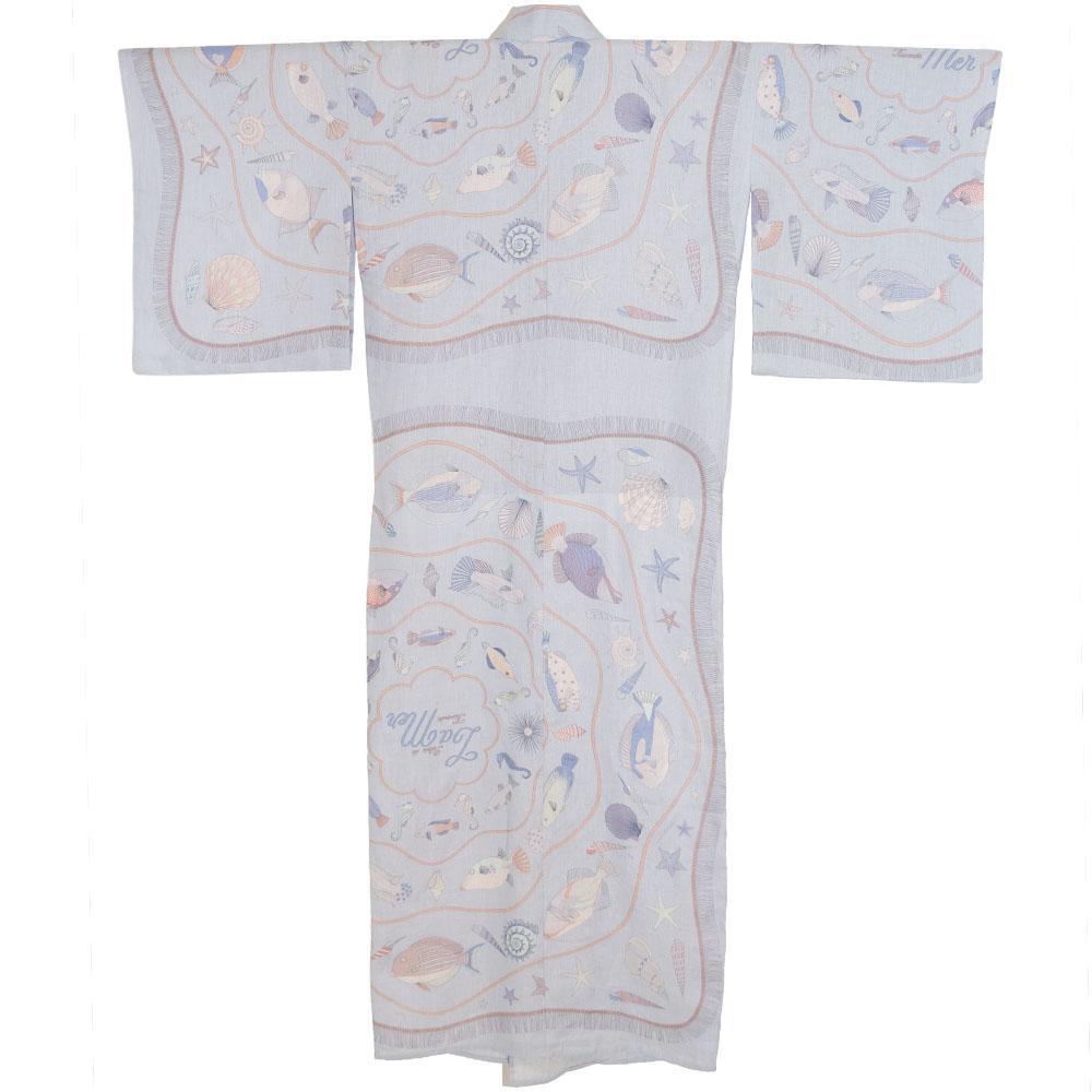 KIKIYUKATA La mer Aqua-WEAR-kiwandakiwanda-kiwandakiwanda