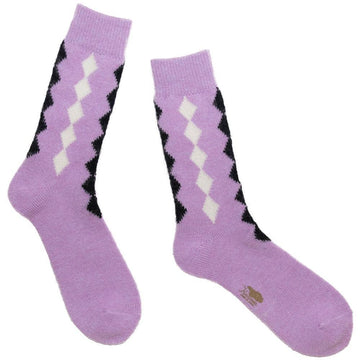 Knight Mens Socks-LEGWEAR-kiwandakiwanda-Lavender-kiwandakiwanda